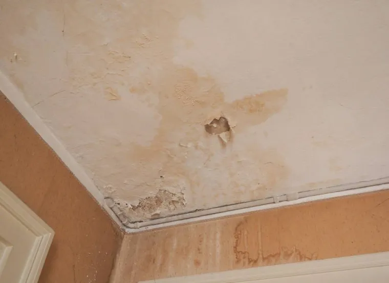 Infiltration eau plafond locataire, Fréjus, K2 Plomberie